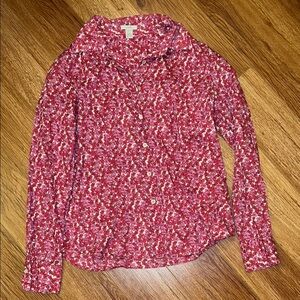 Floral Button-Up Shirt